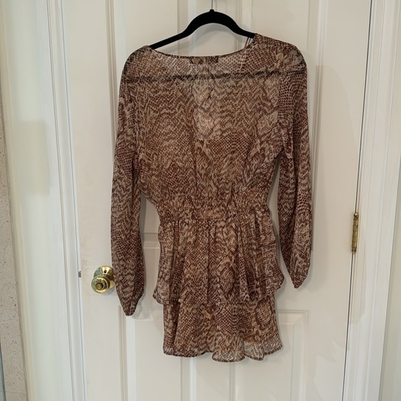 Zara print sheer dress new with tags - Picture 2 of 3